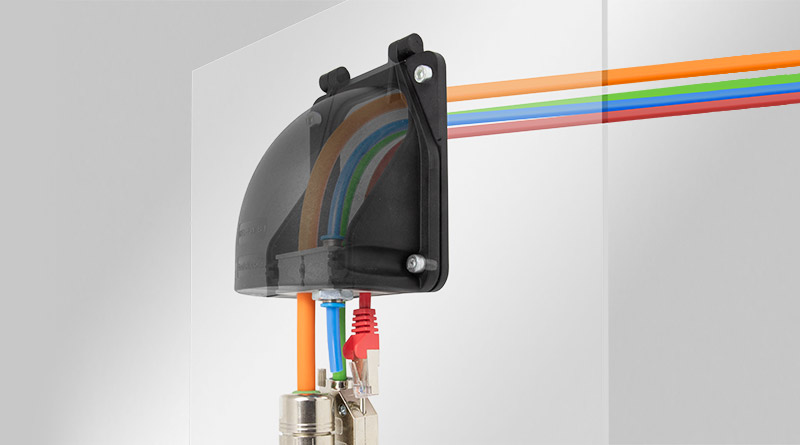 KEL-FW | 90度ケーブルエントリー用バルクヘッド